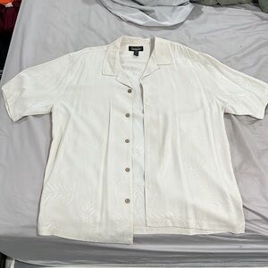 Men’s Silk Aloha Shirt- XXL